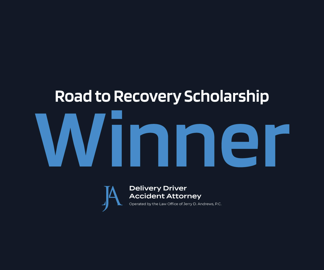 Road to Recovery Scholarship Winner